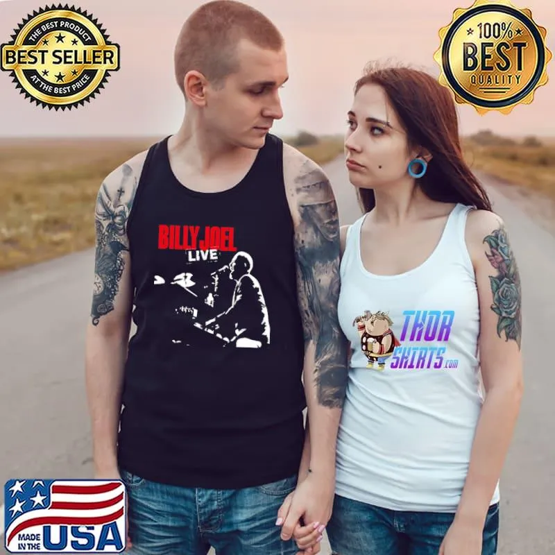 Billy joel musician legendary men piano classic s Tank Top