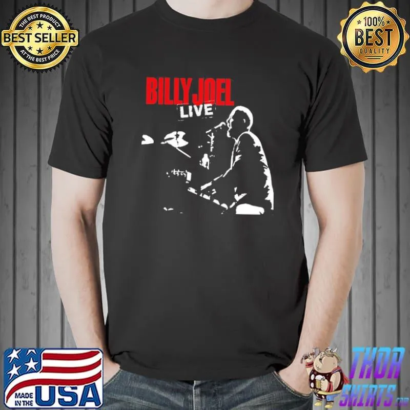 Billy joel musician legendary men piano classic shirt