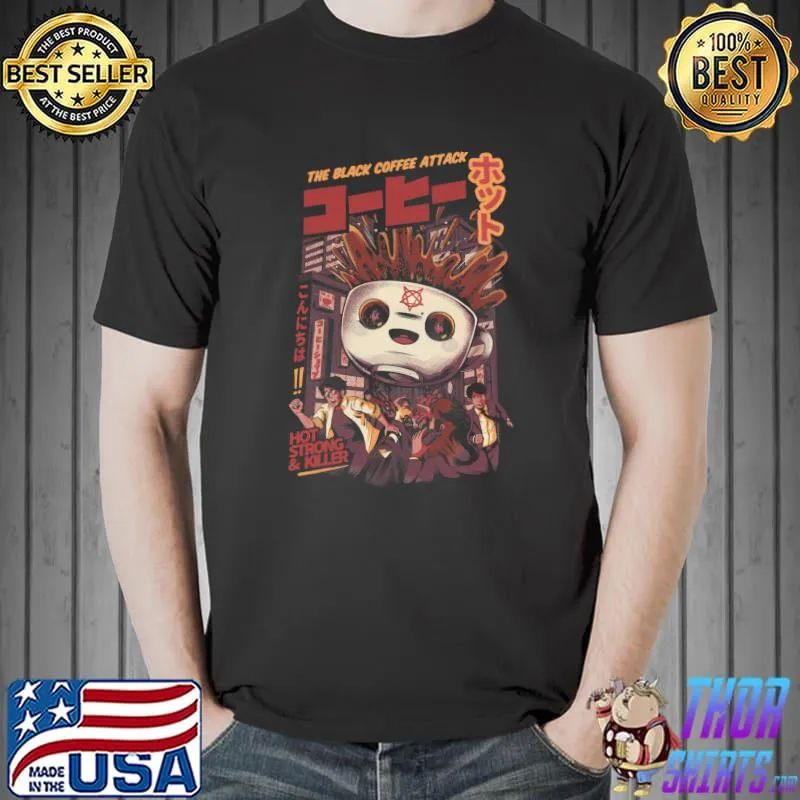 Black magic coffee hot strong and killler kawaii T-Shirt