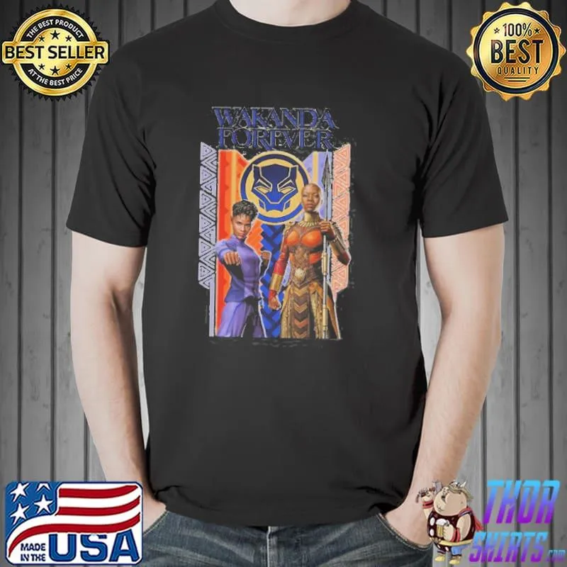Black panther wakanda forever woman 2022 movie sport shirt
