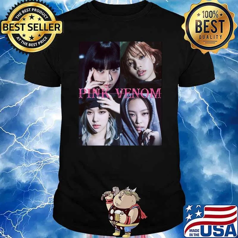 Born Pink Pink Venom Blackpink Members Shirt