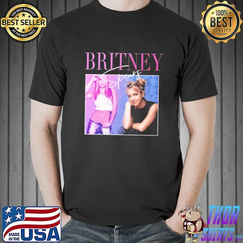 Britney spears 90s music retro throwback idea singer shirt