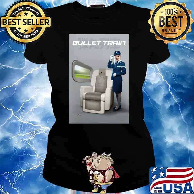 Bullet Train Movie Classic T-Shirt Ladies tee
