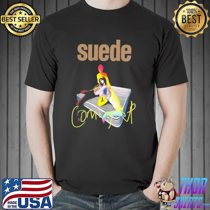 Caming up suede classic shirt