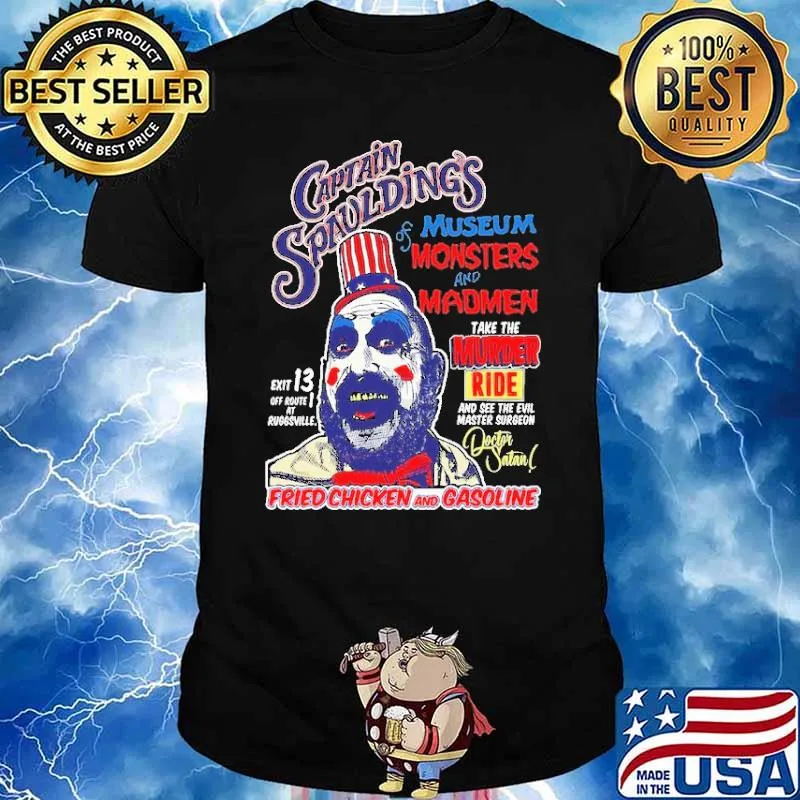 Captain Spauldings Of Museum Monsters And Madman Shirt