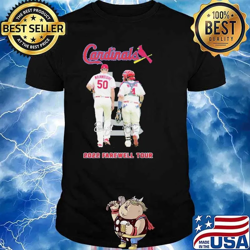 Cardinals 2022 Farewell Tour Wainwright Shirt