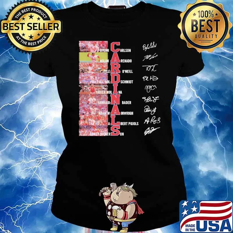 Cardinals Signature Team Shirt Ladies tee