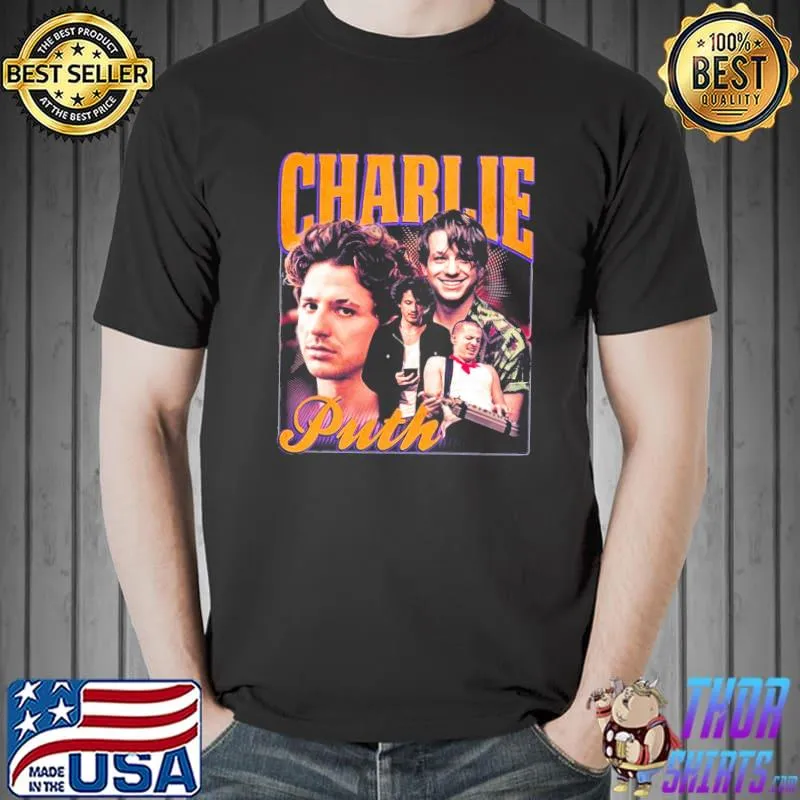 Charlie puth controversy classic shirt