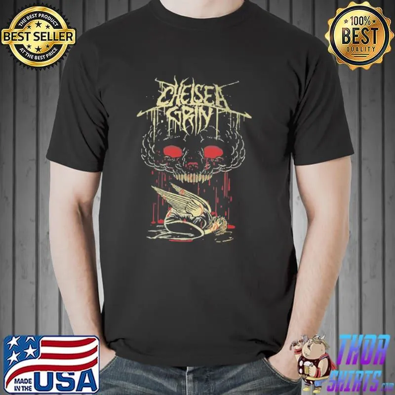 Chelsea grin blood rain underwaist classic shirt