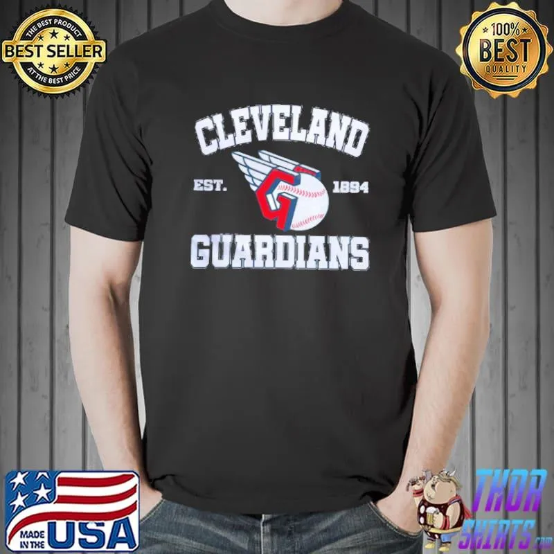 Cleveland indians est. 1894 mlb baseball sport shirt