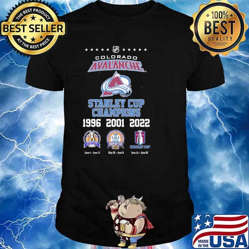 Colorado avalanche stanley cup champions 2022 shirt