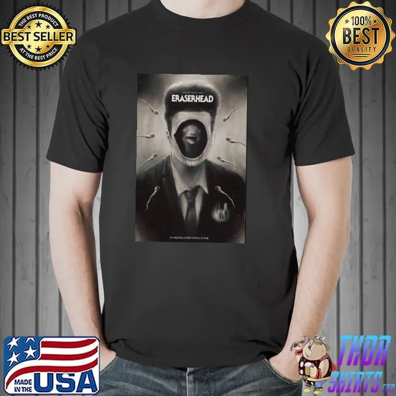 Cool design eraserhead david lynch classic shirt