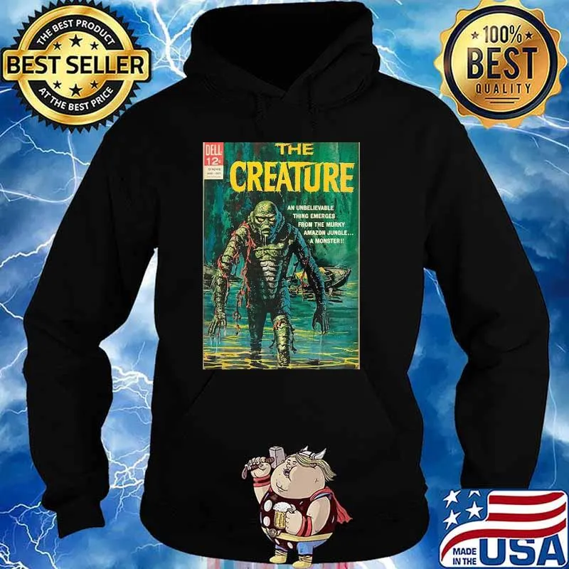 Creature from the Black Lagoon Dell 12 Shirt Hoodie