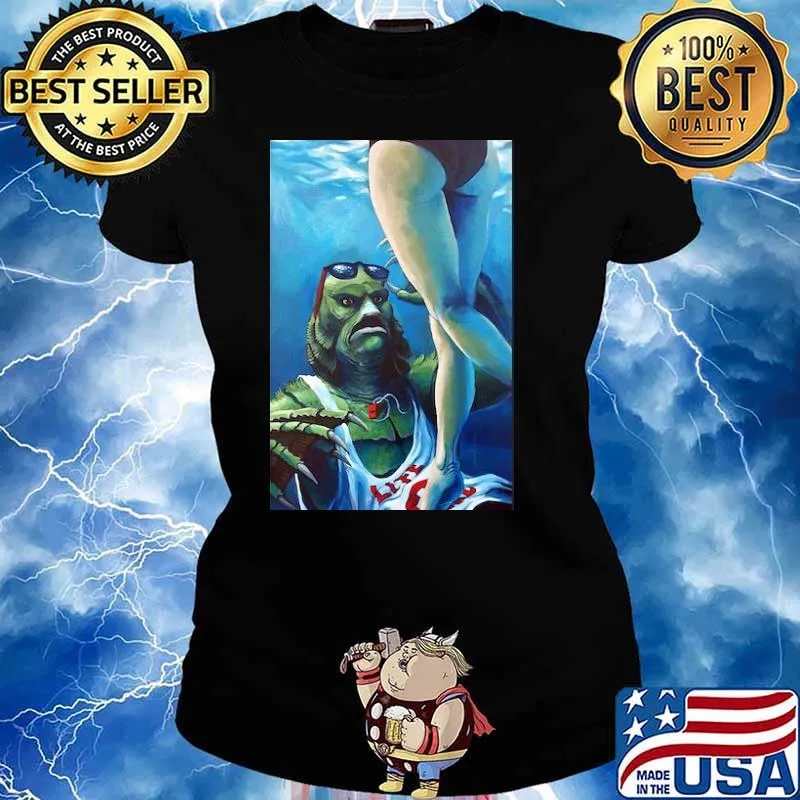 Creature from the Black Lagoon Lite Shirt Ladies tee