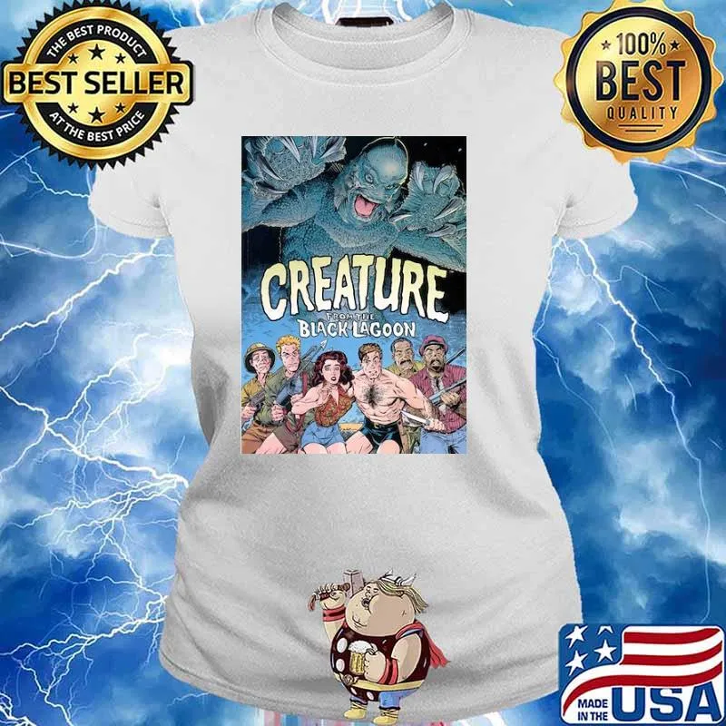 Creature from the Black Lagoon Poster Shirt Ladies tee