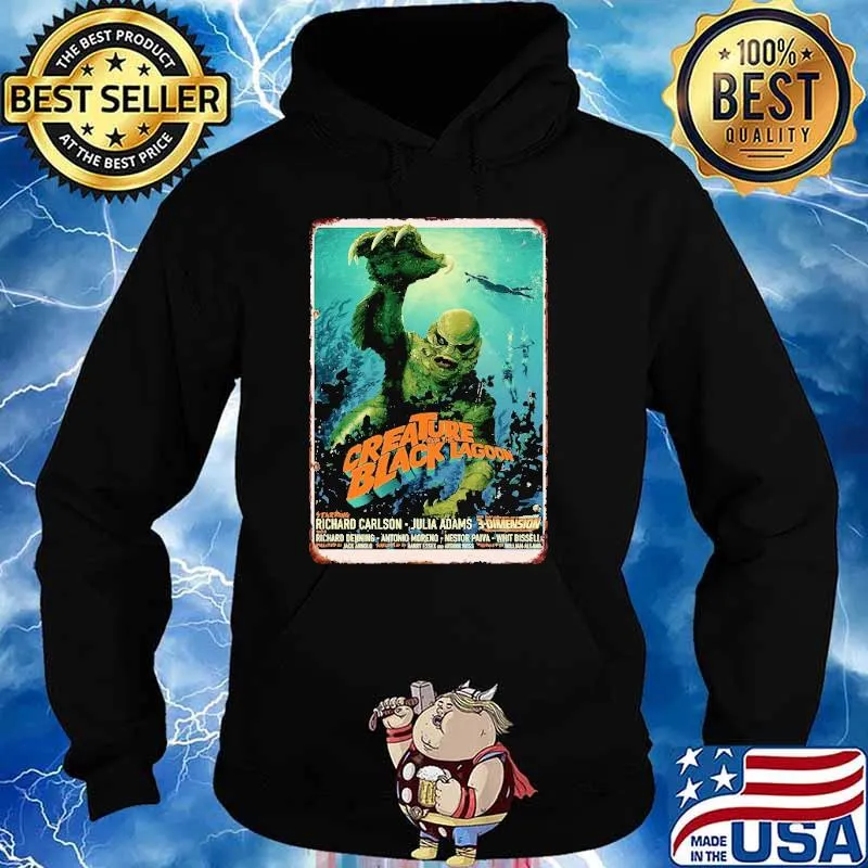 Creature from the Black Lagoon Shirt Hoodie