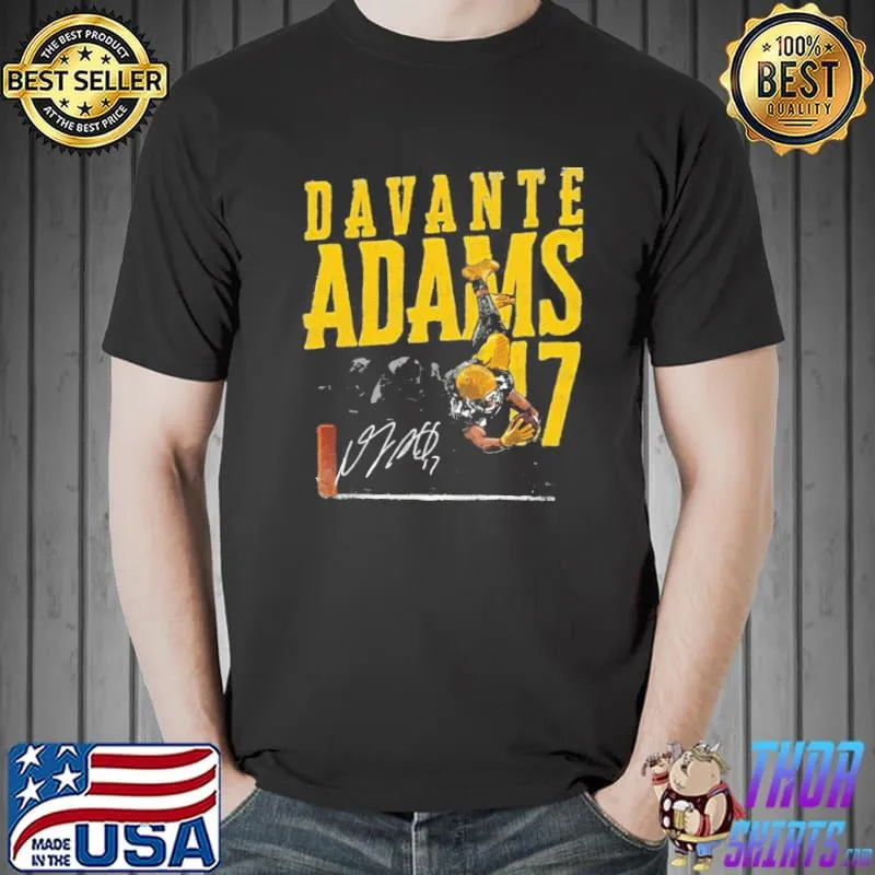 Davante adams 17 for Green Bay Packers fans NFL classic shirt