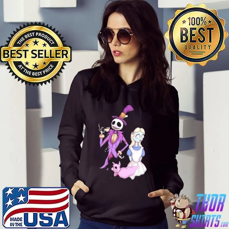 Disney x nightmare before christmas nightmare in wonderland classic s Hoodie