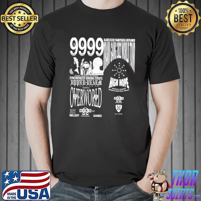 Drain gang world tour 2022 high hope classic shirt