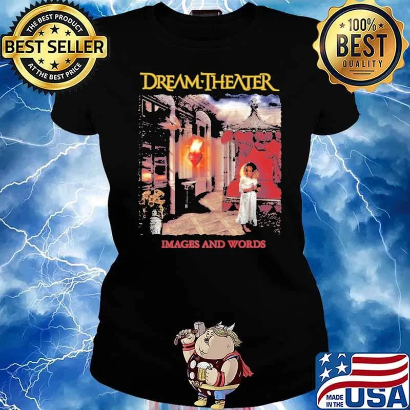 Dream Theater Image And Words Shirt Ladies tee