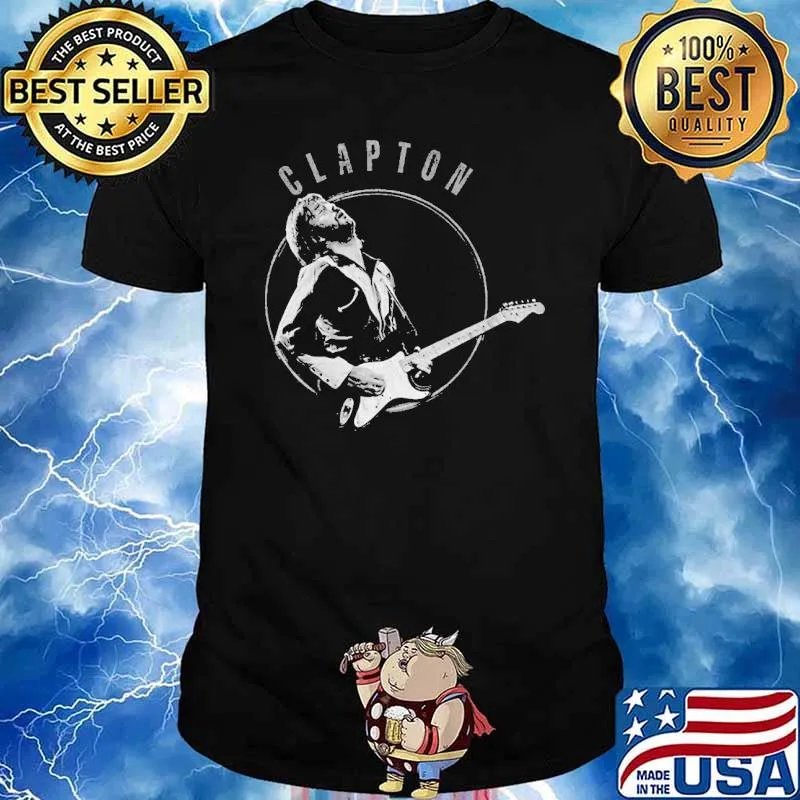 Eric Clapton Vintage Photo Shirt