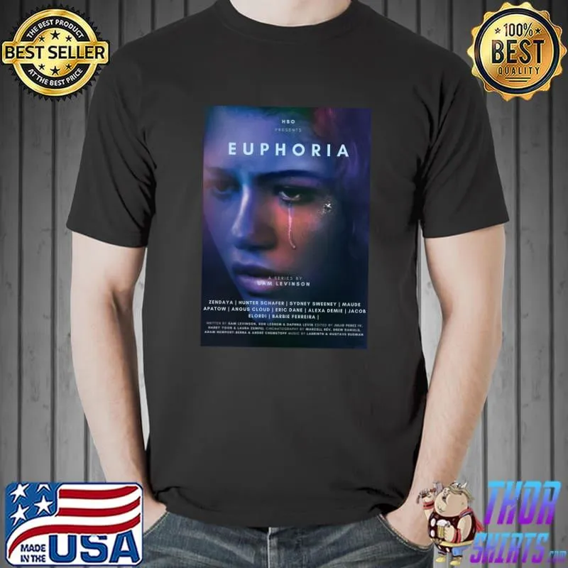 EUPHORIA ZENDAYA TV SHOW POSTER Classic T-Shirt