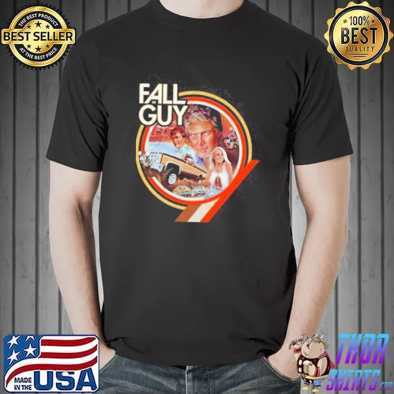 Fall guy insignia colt seavers mens black na classic shirt