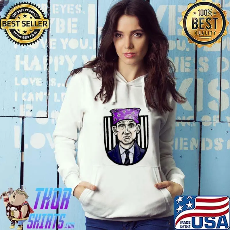 Fan art prison mike michael scott classic s Hoodie