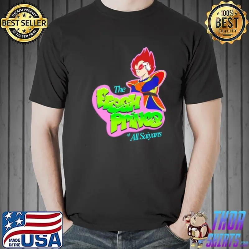 Fresh saiyan prince classic shirt