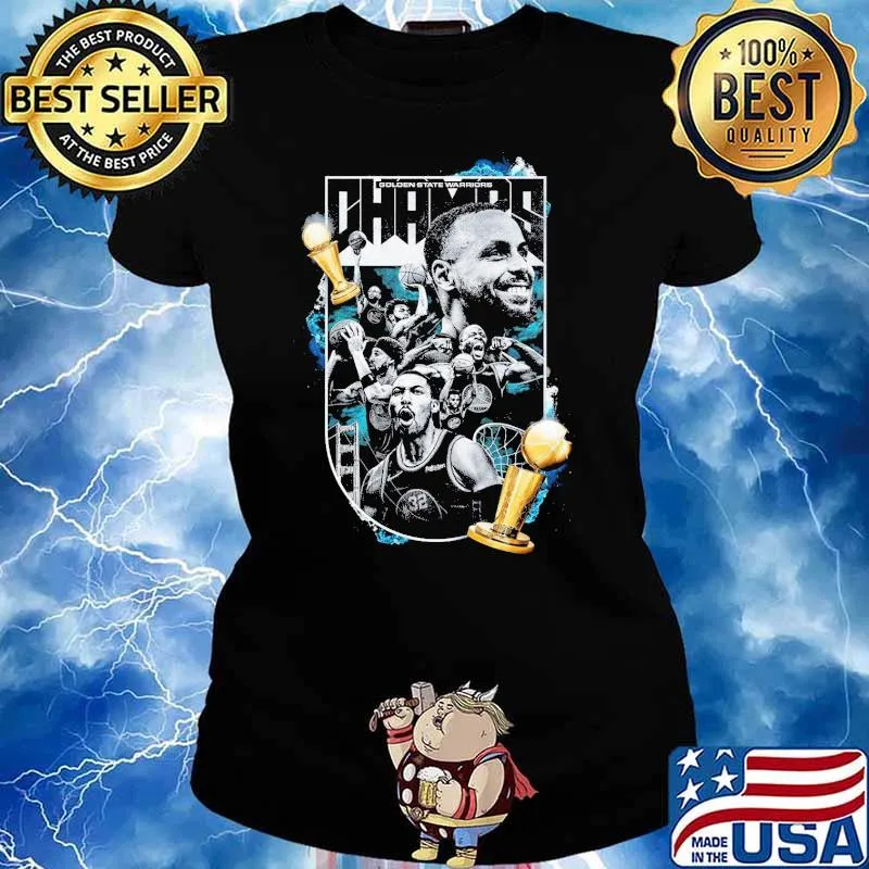 Golden State Warriors Cup Vintage Shirt Ladies tee