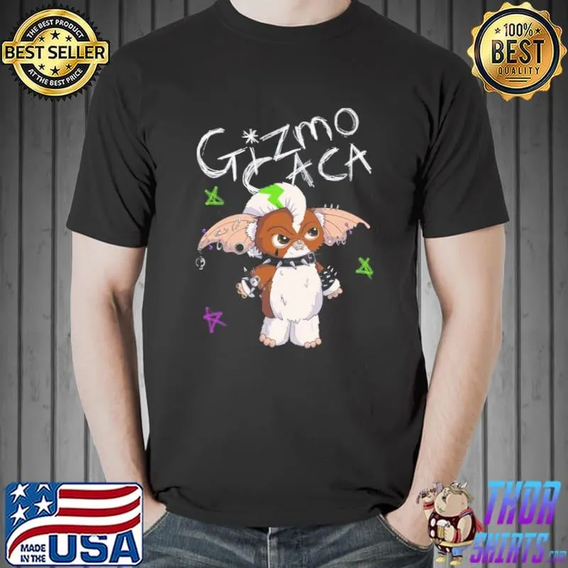 Gremlins stripe gizmo caca Star wars art classic shirt