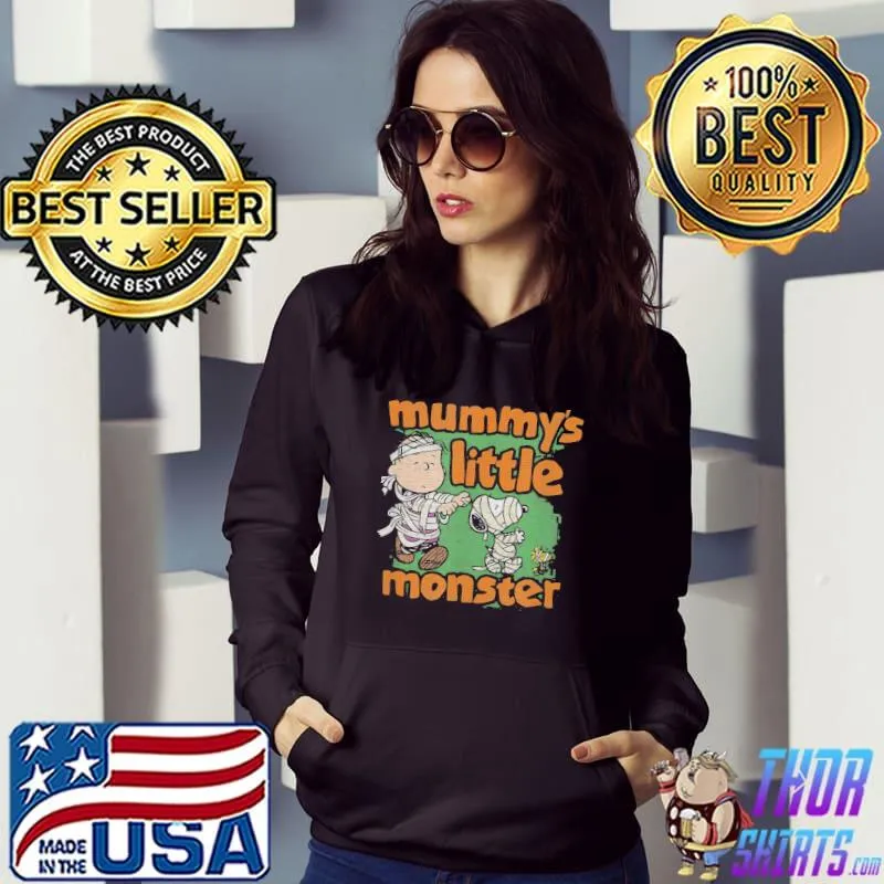 Halloween Snoopy Peanuts halloween linus Snoopy mummy's monster classic s Hoodie
