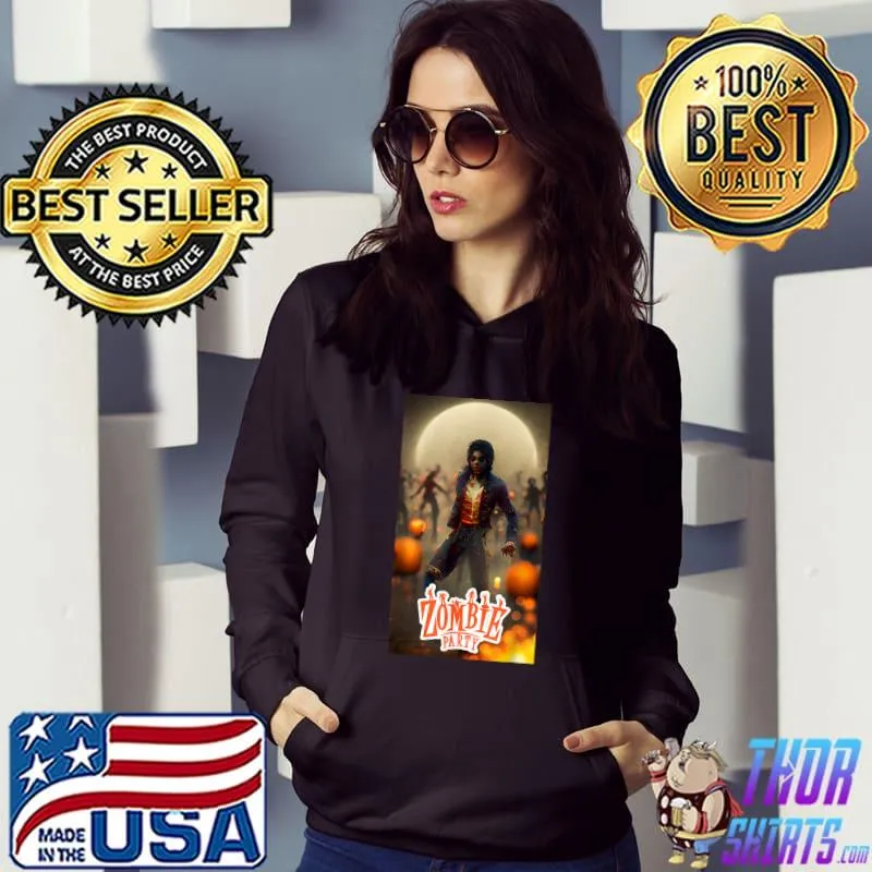 Halloween zombie party thriller dance T-Shirt Hoodie