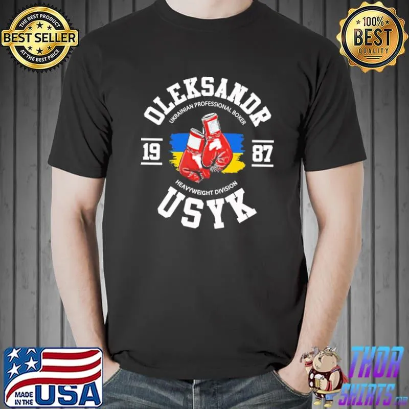 Heavyweight Division oleksandr usyk shirt