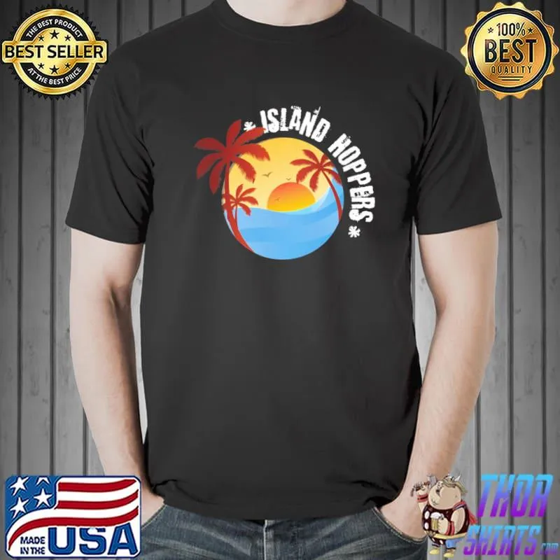 Helicopter island hoppers summer classic shirt
