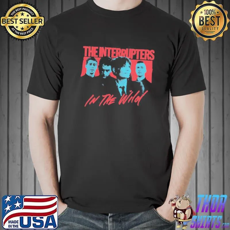 In the wild music factory merch summer world tour 2022 retro rock band shirt