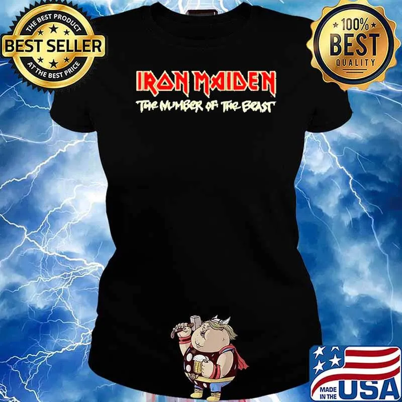 Iron Maiden The Number Of The Beast Shirt Ladies tee