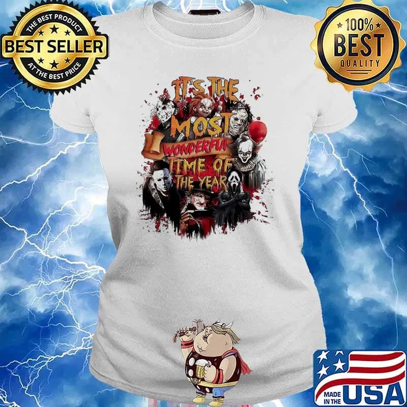 It's the most wonderful time of the year Pennywise chucky blood s Ladies tee