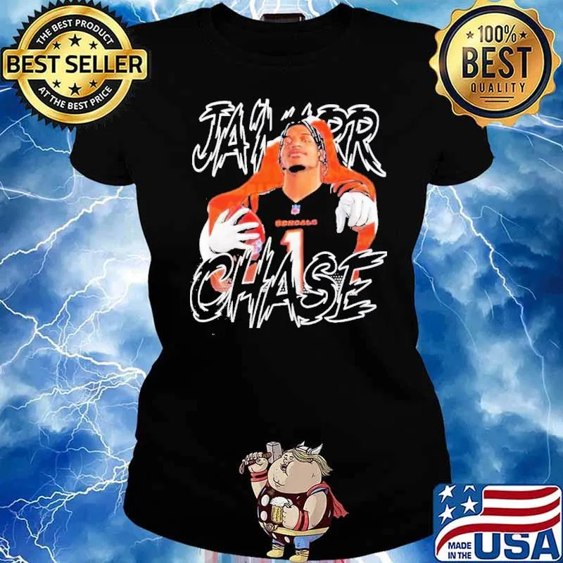 Ja’Marr Chase Bengals Art Shirt Ladies tee