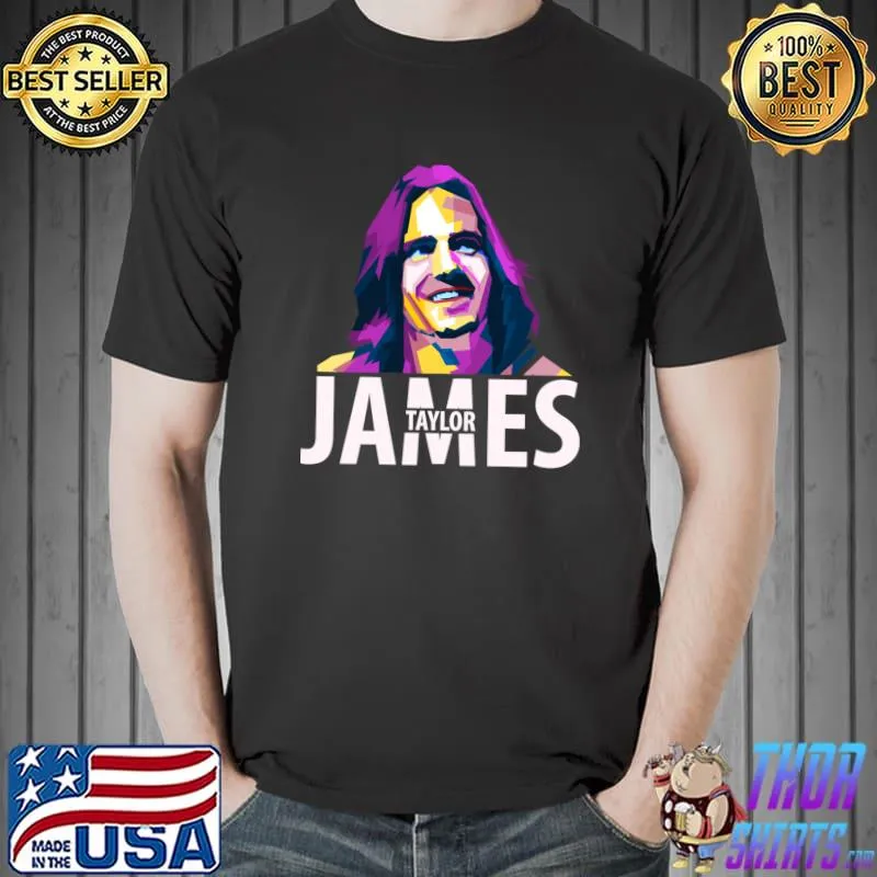 James taylor legend colorful T-Shirt