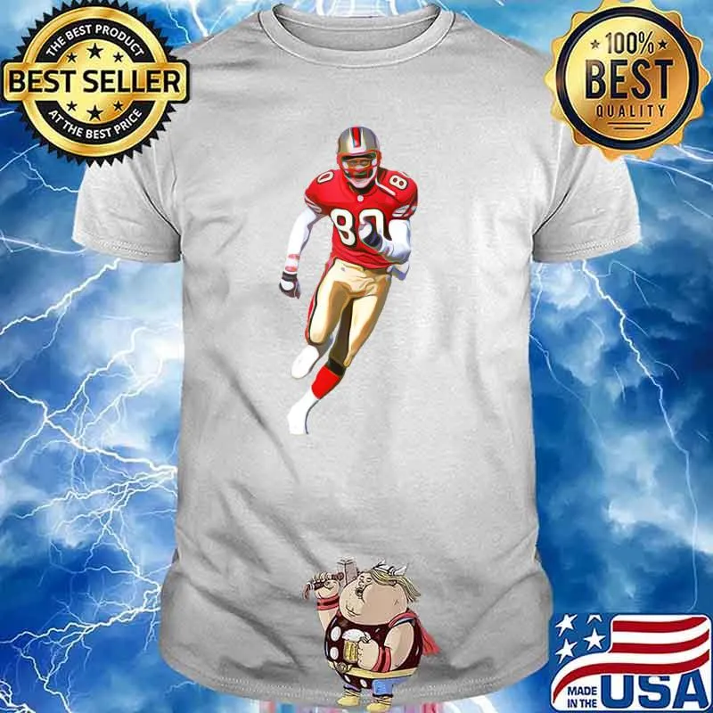 Jerry Rice - American Football 80 T-Shirt