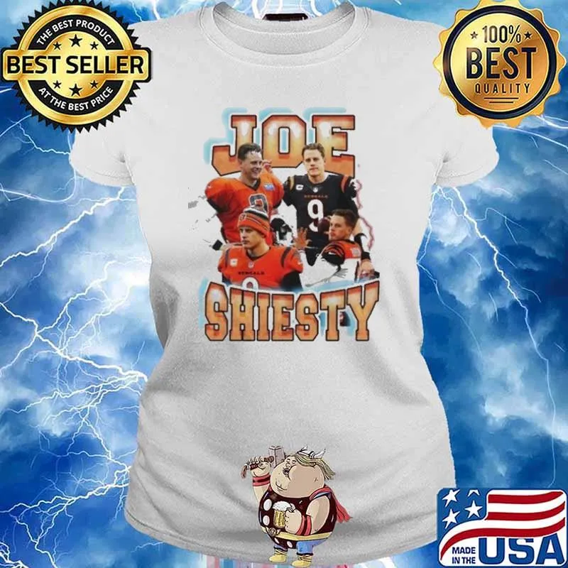 Joe Burrow Joe Shiesty Jeaux Burreaux Cajun Cincinnati Bengals Shirt Ladies tee