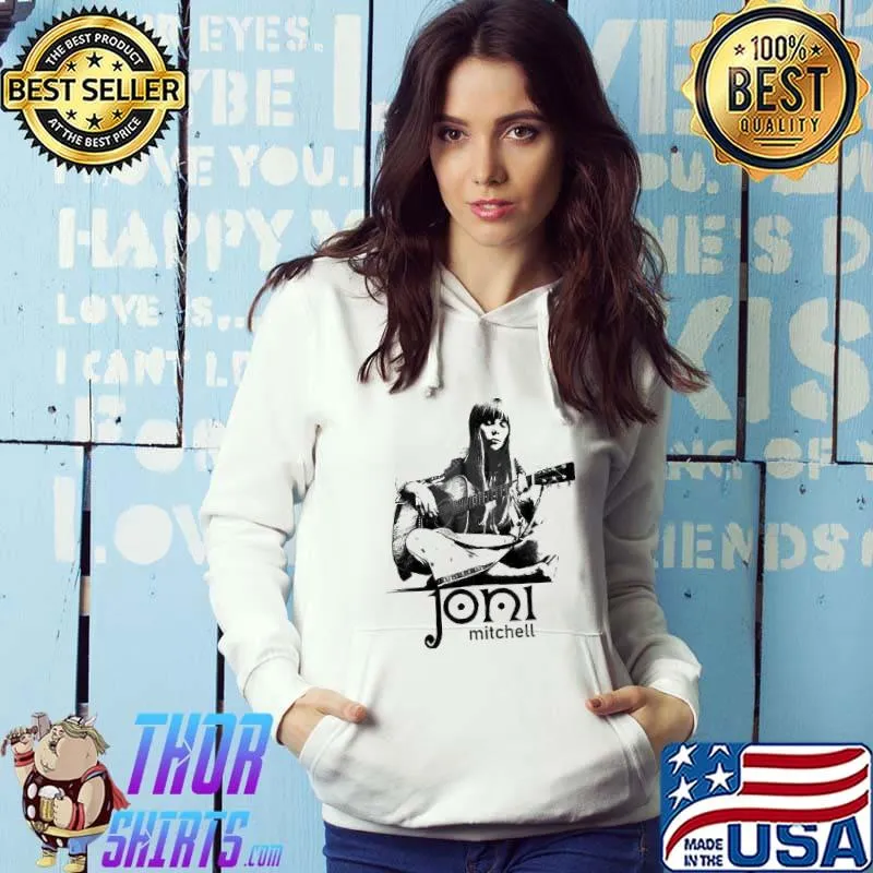 JonI mitchell rock ladies canyon folk 70s meme trending s Hoodie