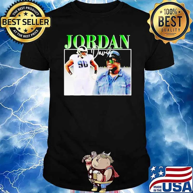 Jordan Davis Philadelphia Eagles vintage retro shirt