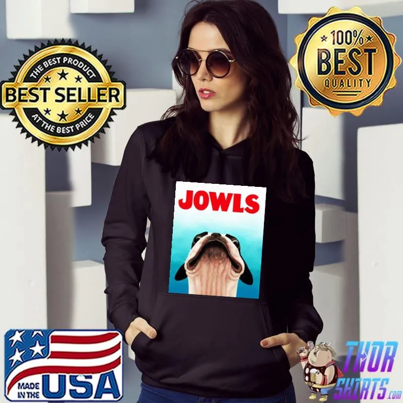 Jowls Boston Terrier poster trending classic s Hoodie