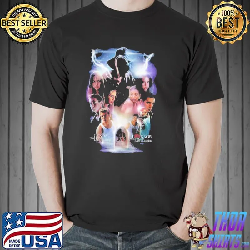 Julie james I know what you did last summer halloween trending classic shirt