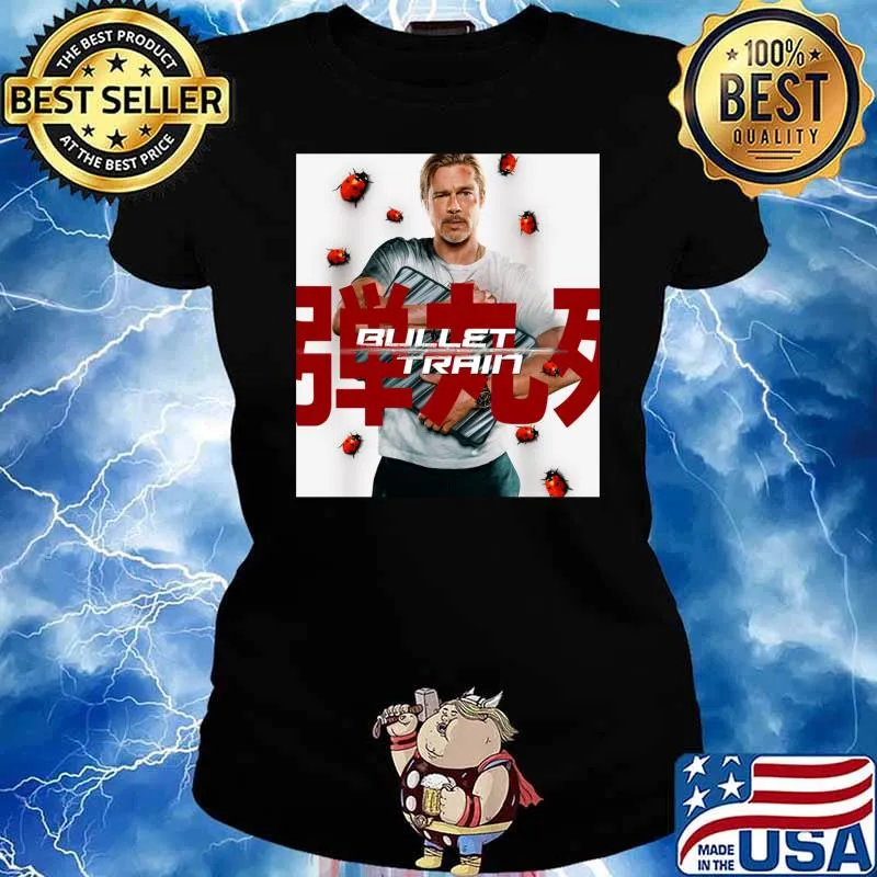Ladybug,Bullet Train Classic T-Shirt Ladies tee