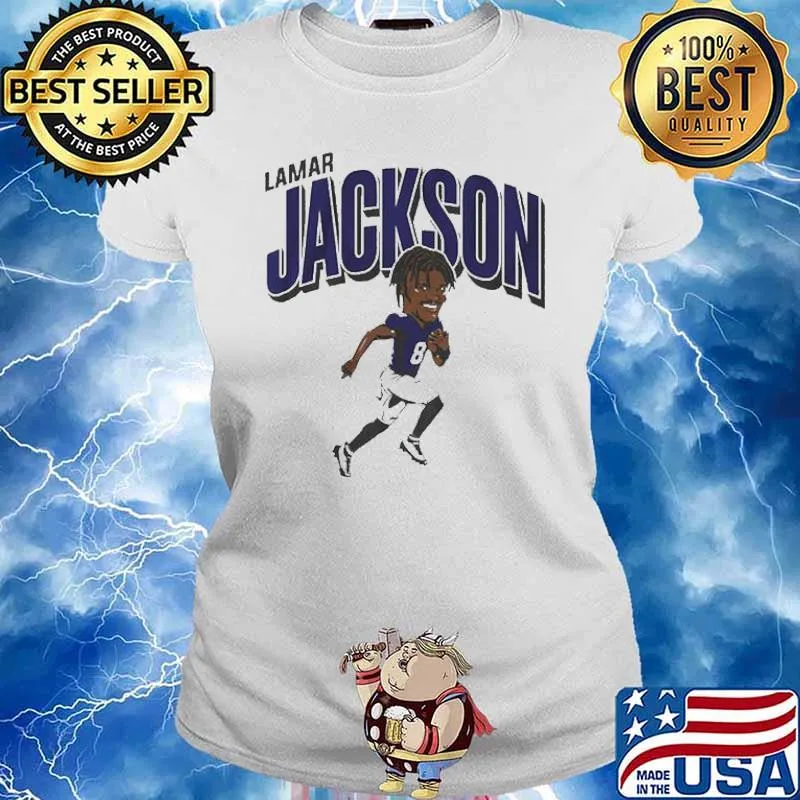 Lamar Jackson Baltimore Ravens 2022 s Ladies tee