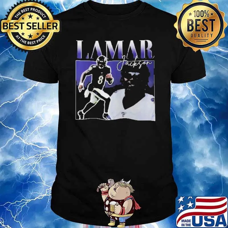 Lamar Jackson Baltimore Ravens Shirt