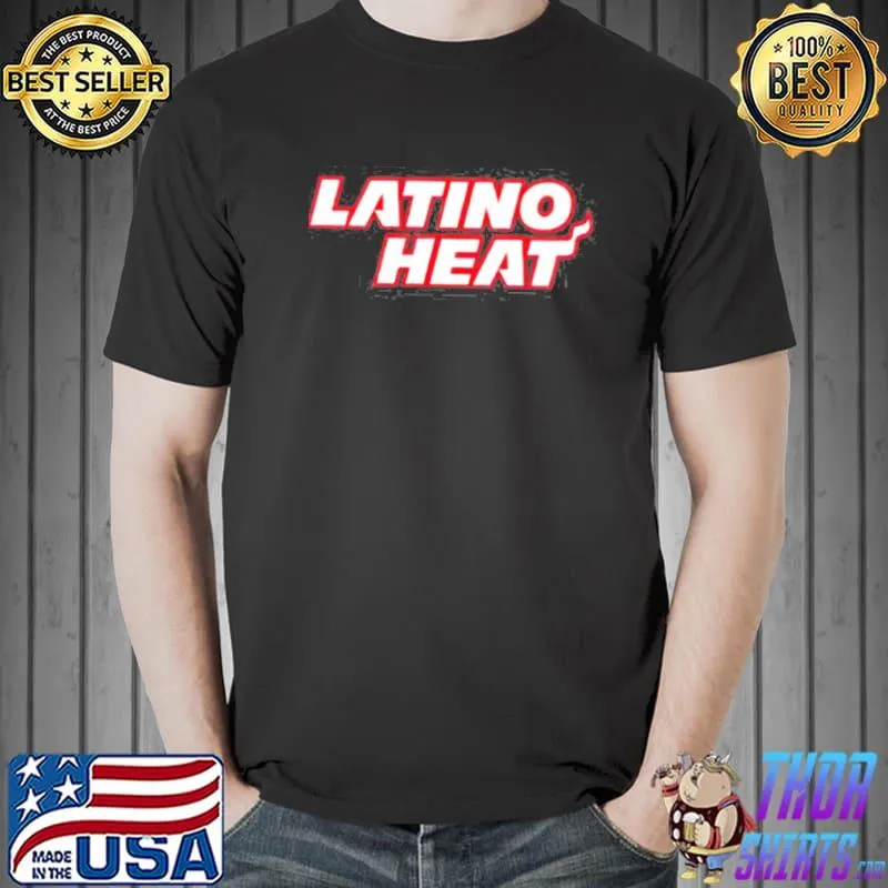 Latino heat American professional wrestler classic shirt